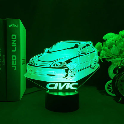 Lampka Nocna 3D Supercar™