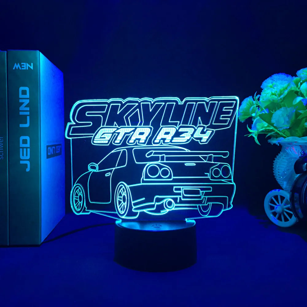 Lampka Nocna 3D Supercar™